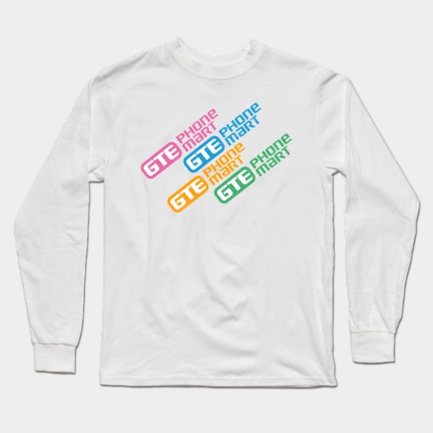 Gte Phone Mart Long Sleeve T-Shirt by Turboglyde